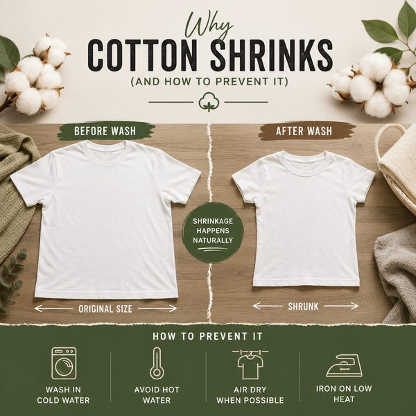 Why Cotton Shrinks and How to Prevent It?