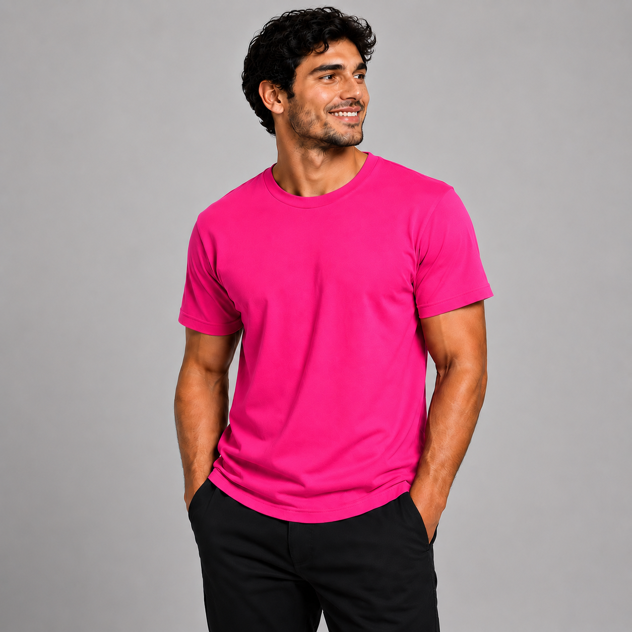 SW® - 160gsm Cerise Pink T-shirt