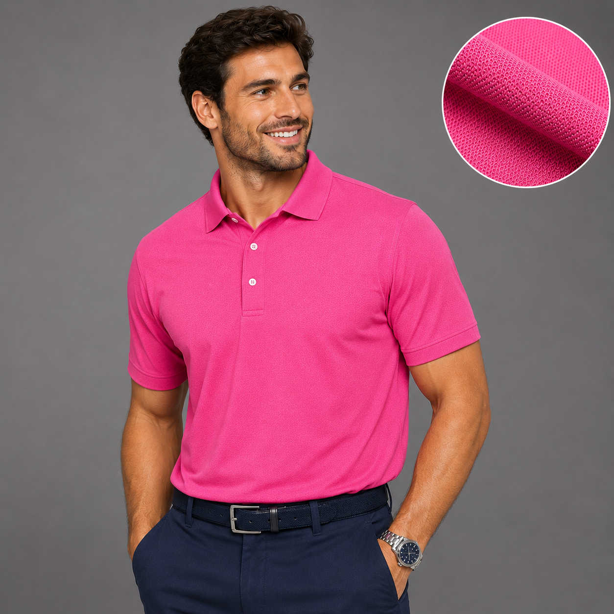 SW® - 190gsm Cerise Golf Shirts